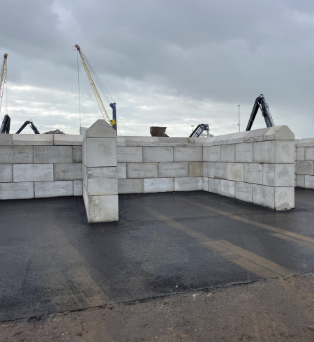 Stapelbare betonblokken project 1